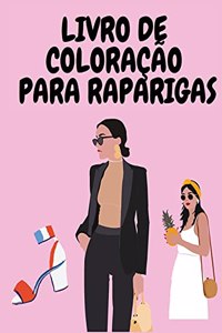 Livro de coloração para raparigas