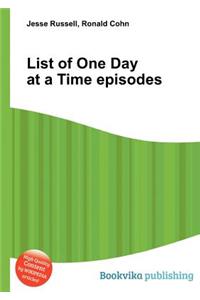 List of One Day at a Time Episodes