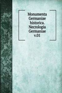 Monumenta Germaniae historica. Necrologia Germaniae