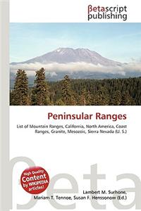 Peninsular Ranges