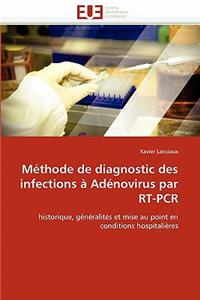 Méthode de Diagnostic Des Infections À Adénovirus Par Rt-PCR