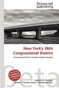 New York's 36th Congressional District