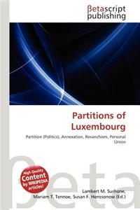 Partitions of Luxembourg