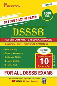 Dsssb Online 10 Previous Papers Set