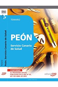 Peon Servicio Canario de Salud. Temario