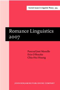 Romance Linguistics 2007