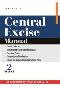 Central Excise Manual (Vol 2)