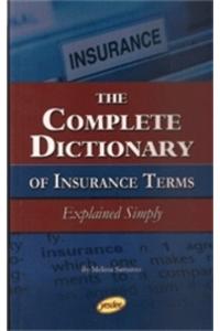 Complete Dictionary On Insurance Term