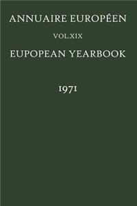 Annuaire Européen / European Yearbook