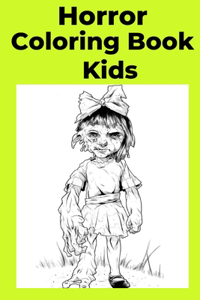 Horror Coloring Book Kids