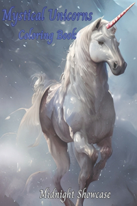 Mystical Unicorns Coloring Book