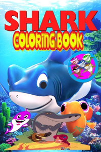 Shark Coloring Book