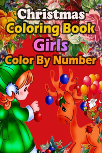 Christmas Coloring Book Girls Color By Number