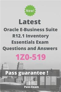 Latest Oracle E-Business Suite R12.1 Inventory Essentials Exam 1Z0-519 Questions and Answers