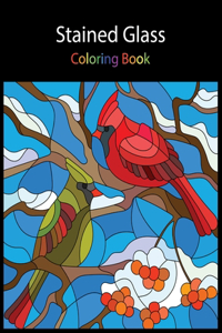Stained Glass Coloring Book