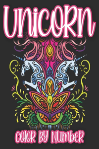 Unicorn Color By Number