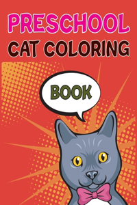 Preschool Cat Coloring Book