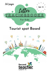 Tourist Spot Based Letter Tracing Books for Kids