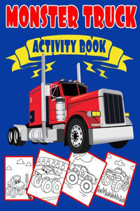 Monster Truck Activity Book