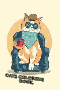 cats coloring book