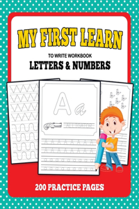 My First Learn to Write Workbook