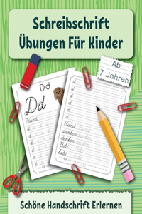 Schreibschrift Übungen Für Kinder