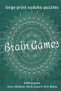 Brain Games - Large Print Sudoku