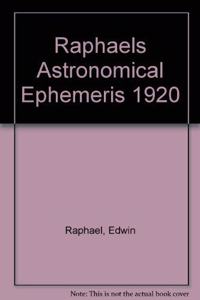 Raphael's Astronomical Ephemeris