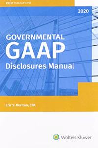 Governmental GAAP Disclosures Manual, 2020