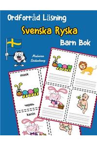 Ordforråd Läsning Svenska Ryska Barn Bok