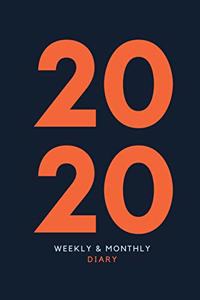 2020 Weekly & Monthly Diary