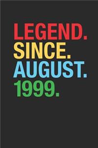 Legend Since August 1999