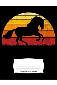 Horse Composition Notebook