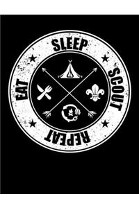 Eat Sleep Scout Repeat