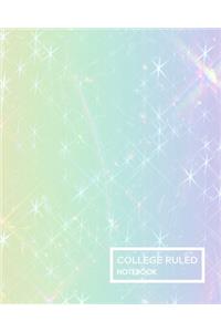 Pastel Rainbow Notebook