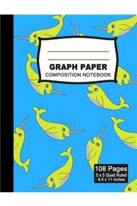 Graph Paper Composition Notebook
