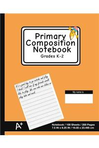 Primary Composition Notebook