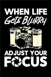 When Life Gets Blurry Adjust Your Focus