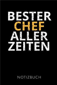 Bester Chef Aller Zeiten Notizbuch