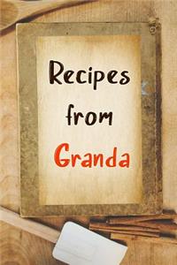 Recipes From Granda
