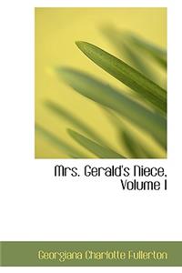 Mrs. Gerald's Niece, Volume I