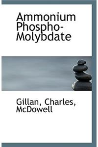 Ammonium Phospho-Molybdate