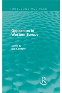 Opposition in Western Europe