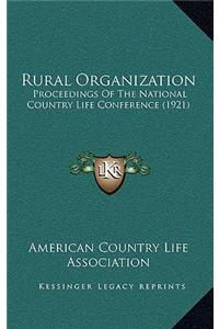 Rural Organization