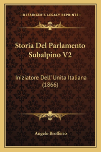 Storia Del Parlamento Subalpino V2