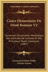 Cours Elementaire De Droit Romain V2
