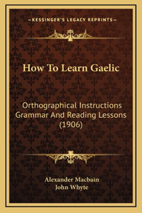 How To Learn Gaelic