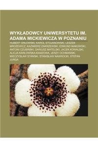 Wyk Adowcy Uniwersytetu Im. Adama Mickiewicza W Poznaniu