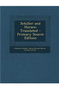 Schiller and Horace