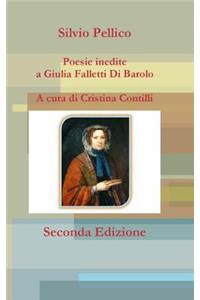 Poesie inedite a Giulia Falletti Di Barolo